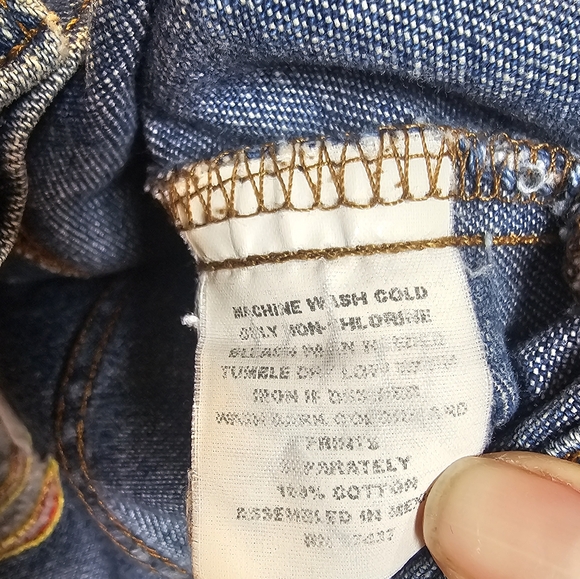 Rare Vintage Todd Oldham Flames Y2K Denim Jacket - Medium - Picture 7 of 7